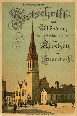 Festschrift der reformierten Kirche Aussersihl aus dem Jahre 1902